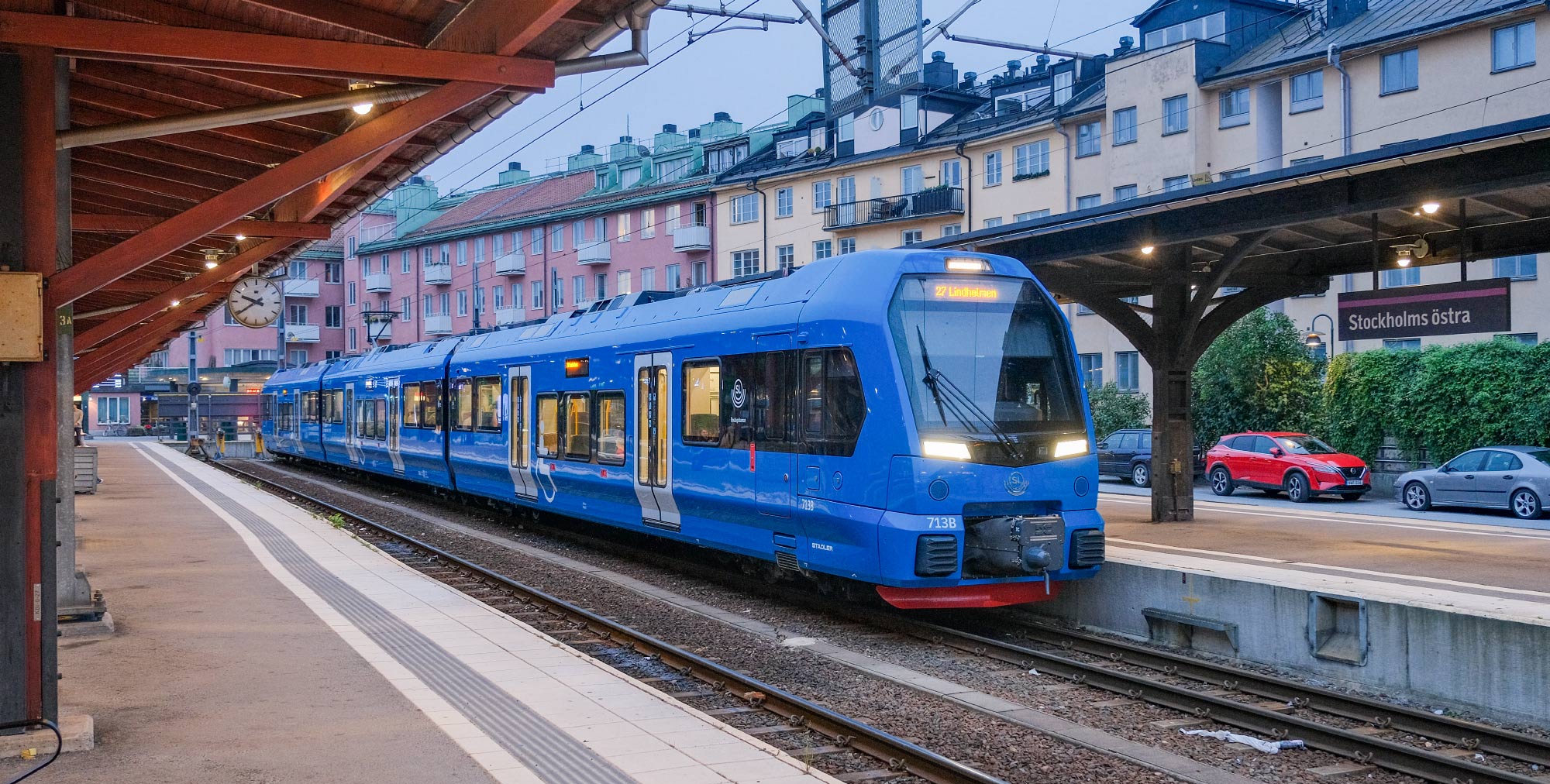 X15p 713 på Stockholms Östra 2024